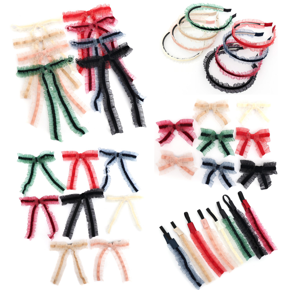 Hair Tie Velvet - Ruffle Velvet Headband feminino, acessórios de