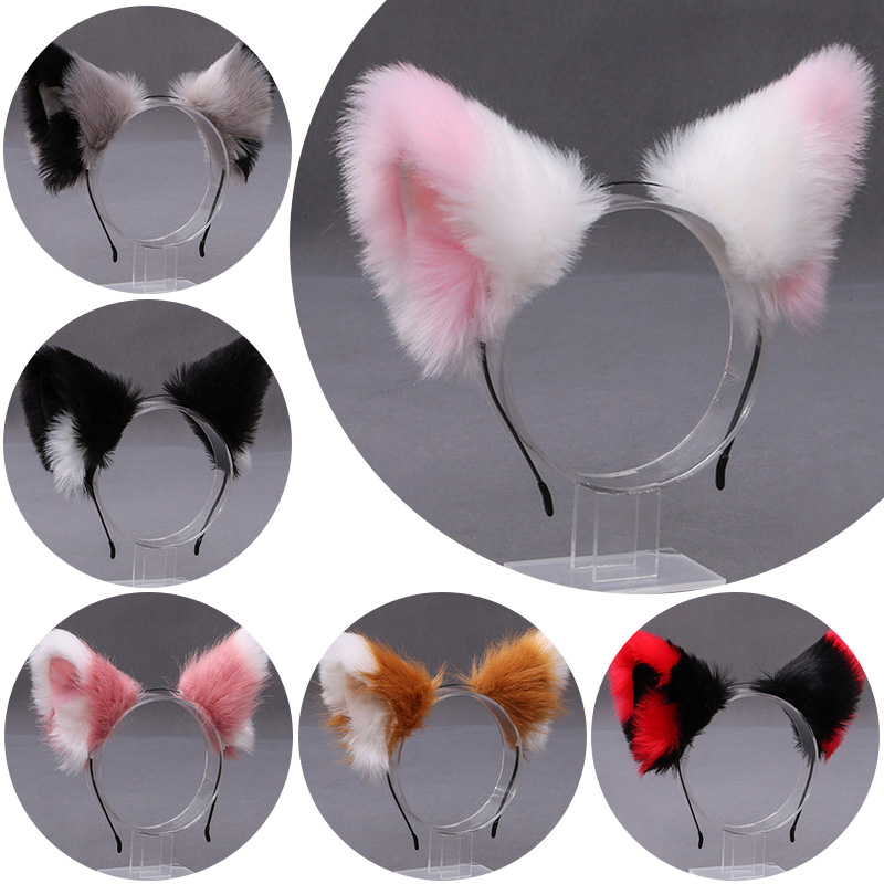 Women'S Formal Accessories - Tiara de Pelúcia Orelhas de Gato
