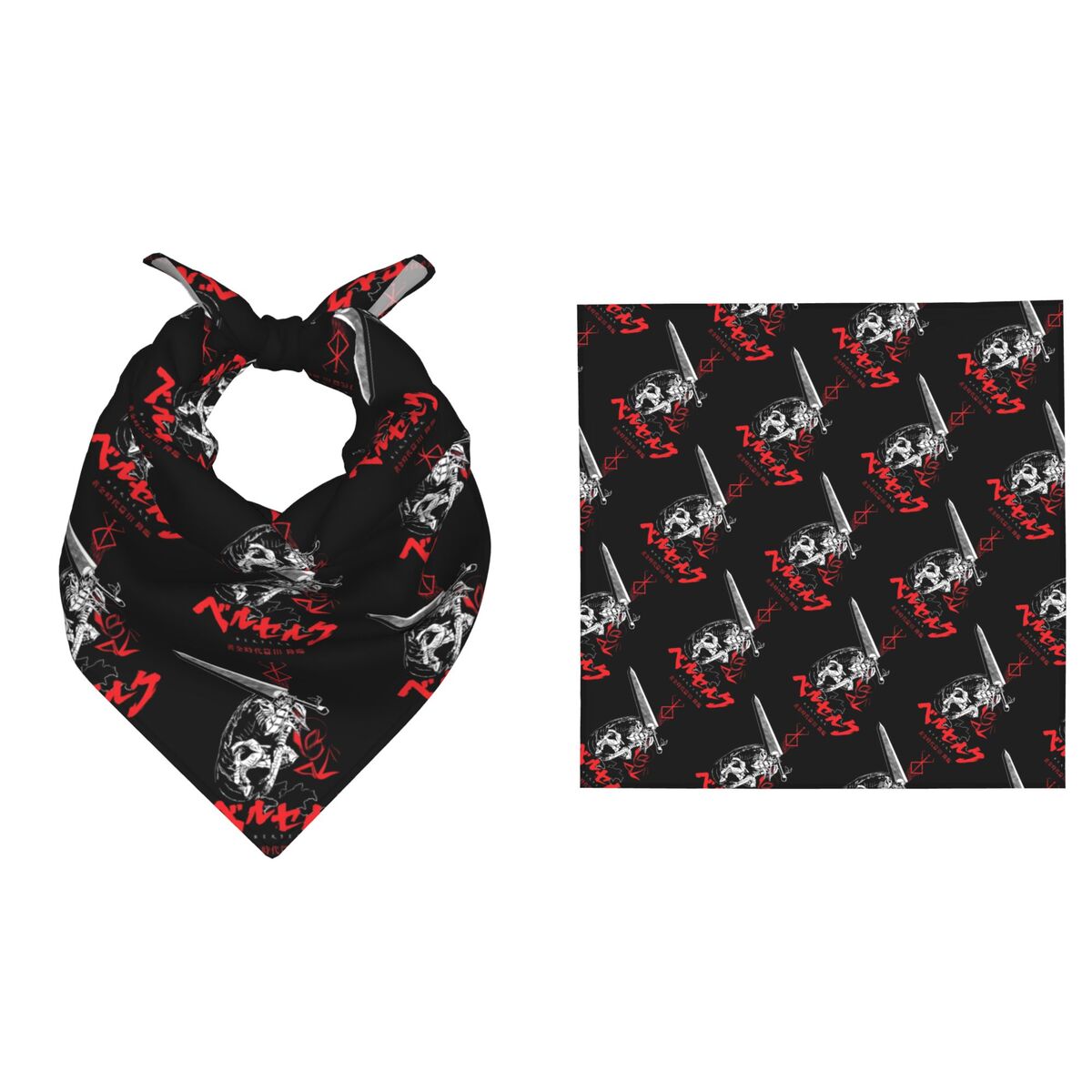 Accessories Brand For Women - Lenço de Pescoço Quadrado 55CM B-Berserks