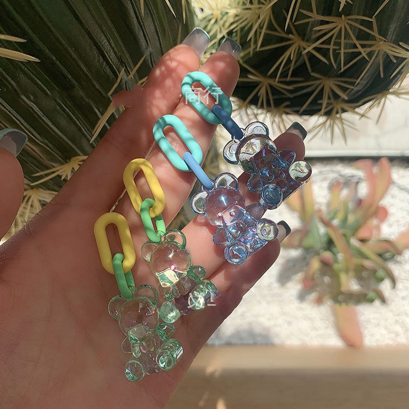 Women'S Emo Accessories - 925 prata agulha balançar brinco studs