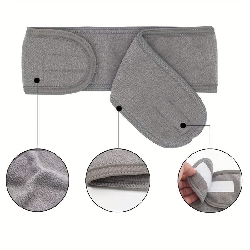 Women'S Vanity Accessories - Faixa de cabeça larga ajustável feminina