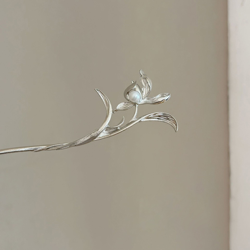 Women'S Formal Accessories - Novo estilo chinês prata orquídea hairpin