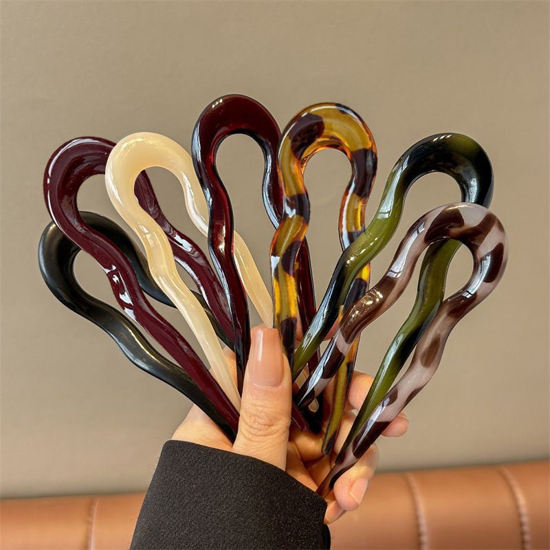 Women'S Formal Accessories - Elegante Grampo de Cabelo em Acrílico