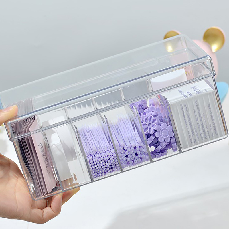 Women'S Vanity Accessories - Grande Capacidade Eyelash Tool Storage Box,