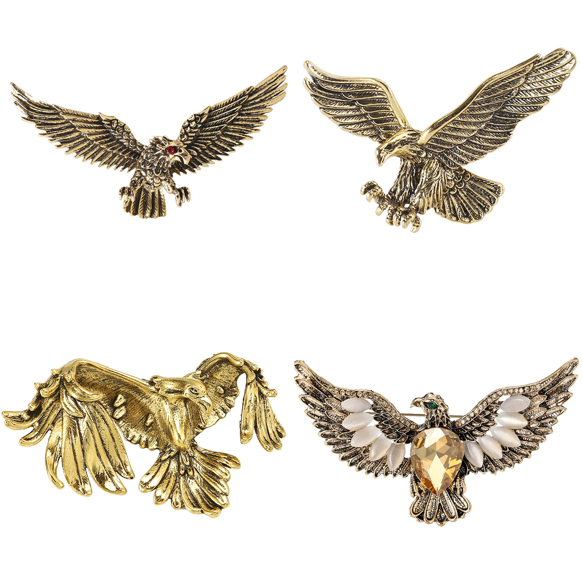 Broches de águia esmaltados pa - Women'S Accessories Categories avaliação e preço