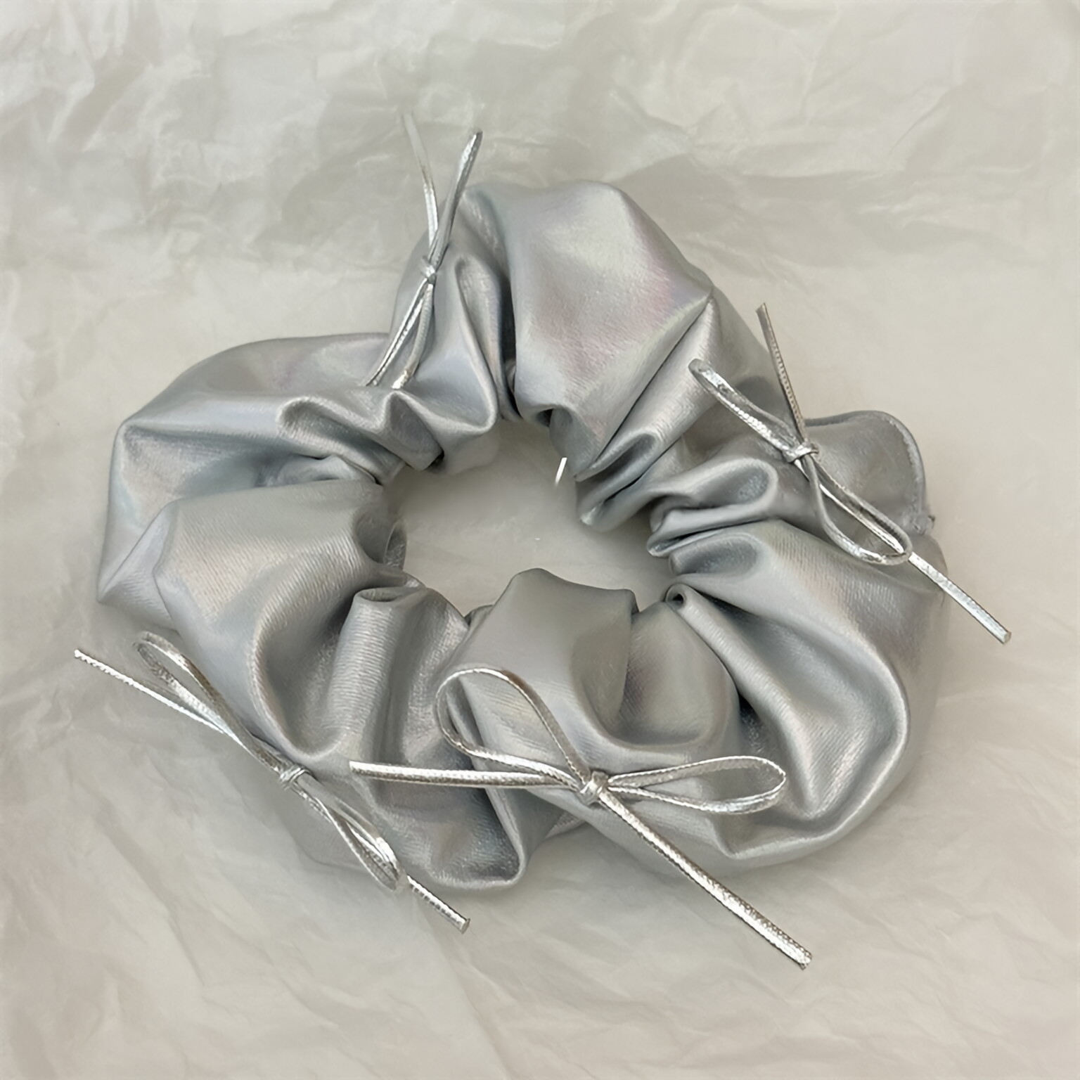 Scrunchies de couro falso prat - Hair Tie Velvet avaliação e preço