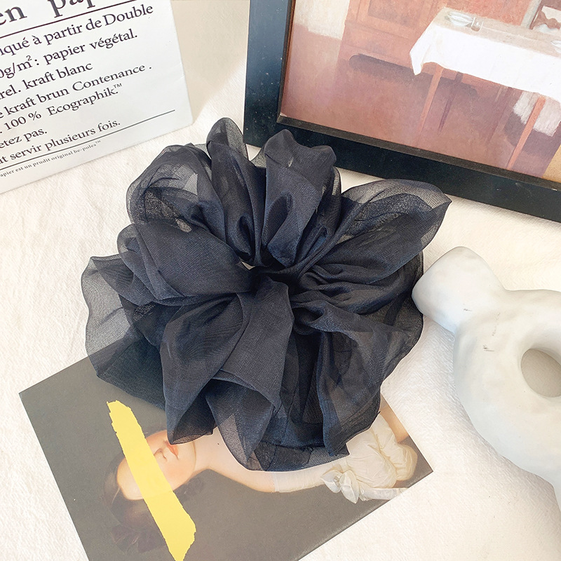 2022 verão organza scrunchies  - Hair Tie Velvet avaliação e preço