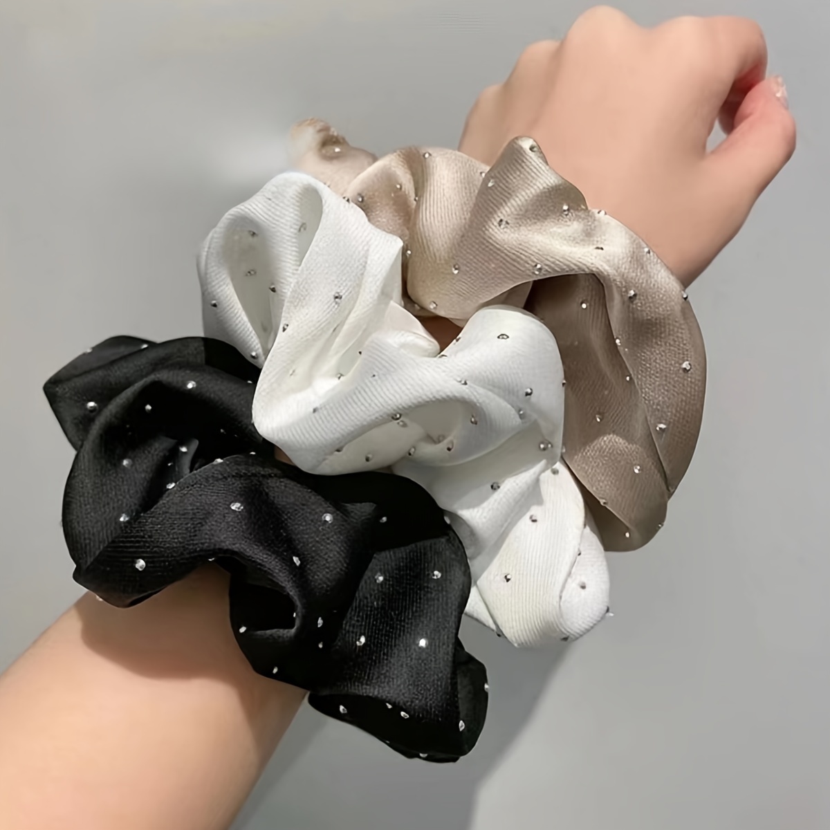 1/3 peças de elásticos de ceti - Hair Tie Velvet avaliação e preço