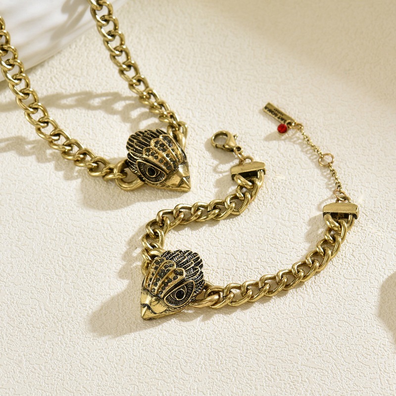 Conjunto de Joias Vintage Euro - Women'S Eagles Accessories avaliação e preço