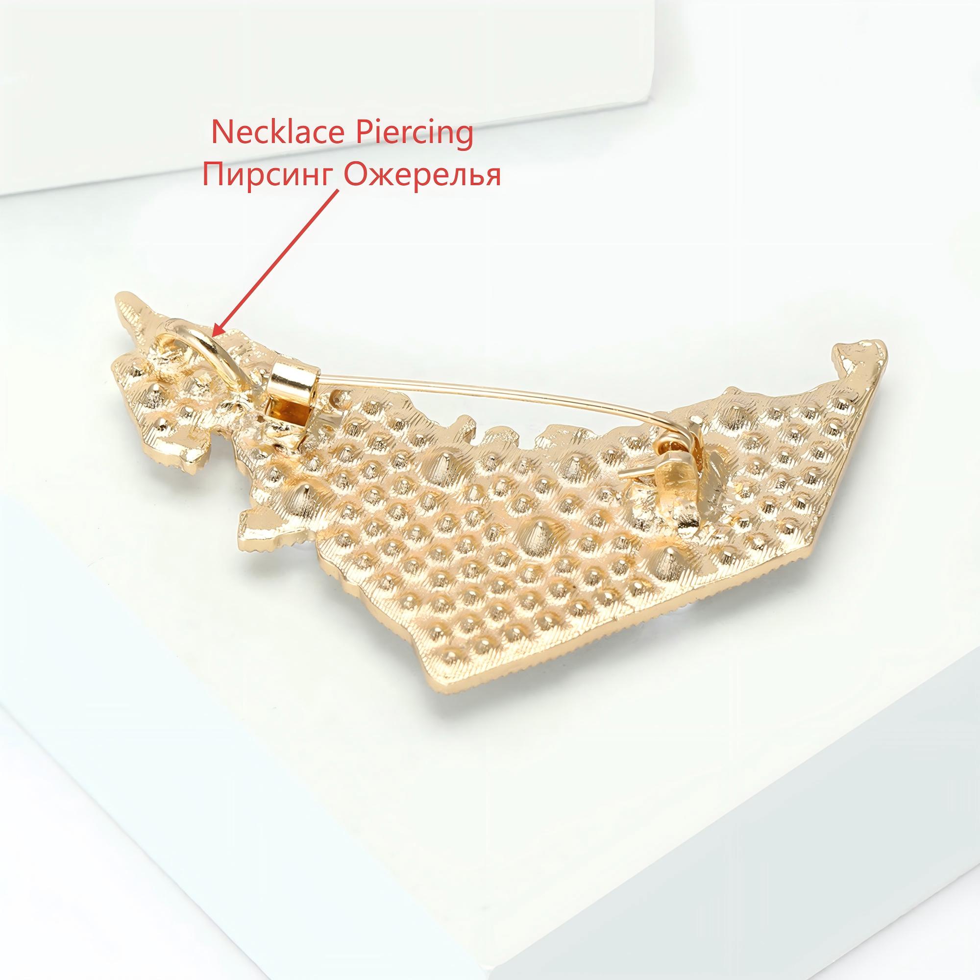 Beaut & Berry Broches de mapa  - Women Accessories Uae avaliação e preço