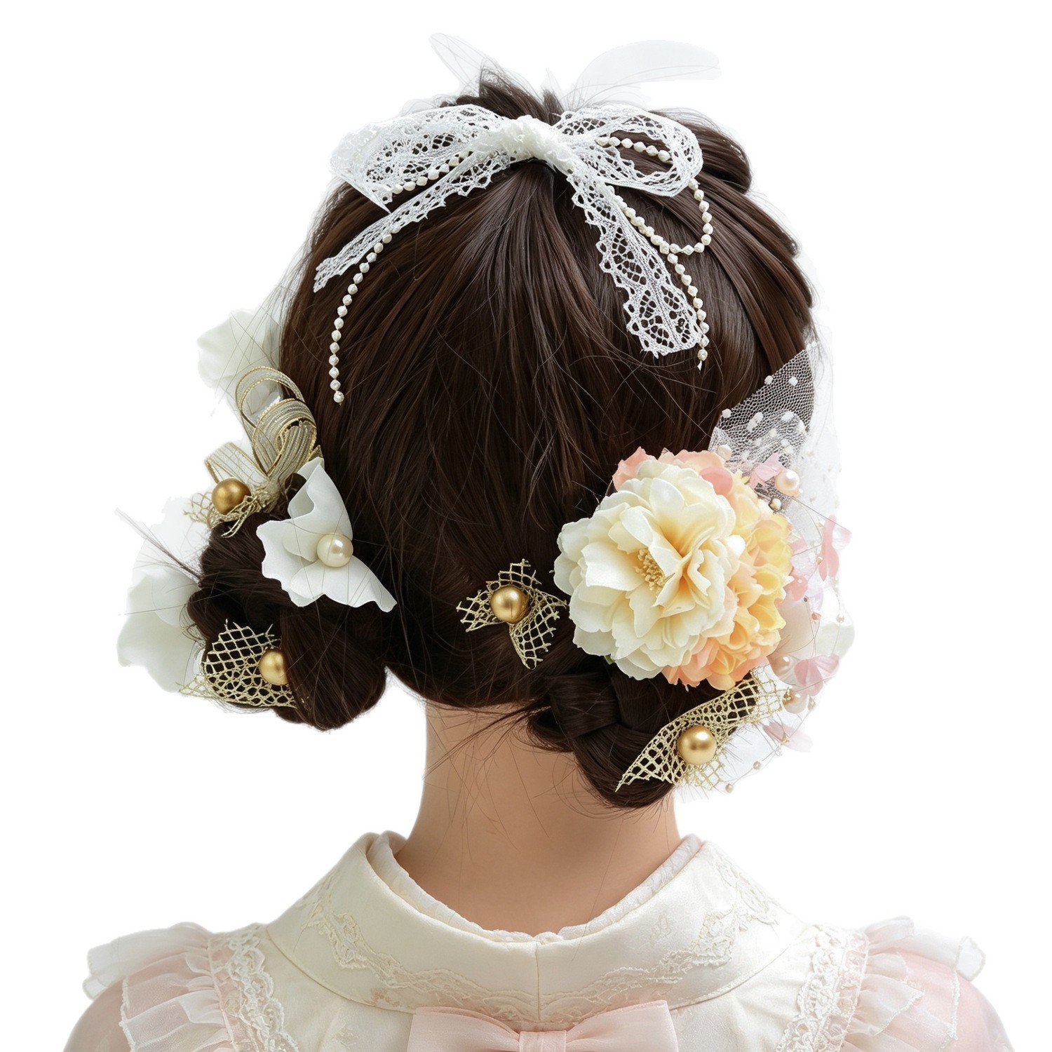 Conjunto de Acessórios de Cabe - Women'S Kimono Accessories avaliação e preço
