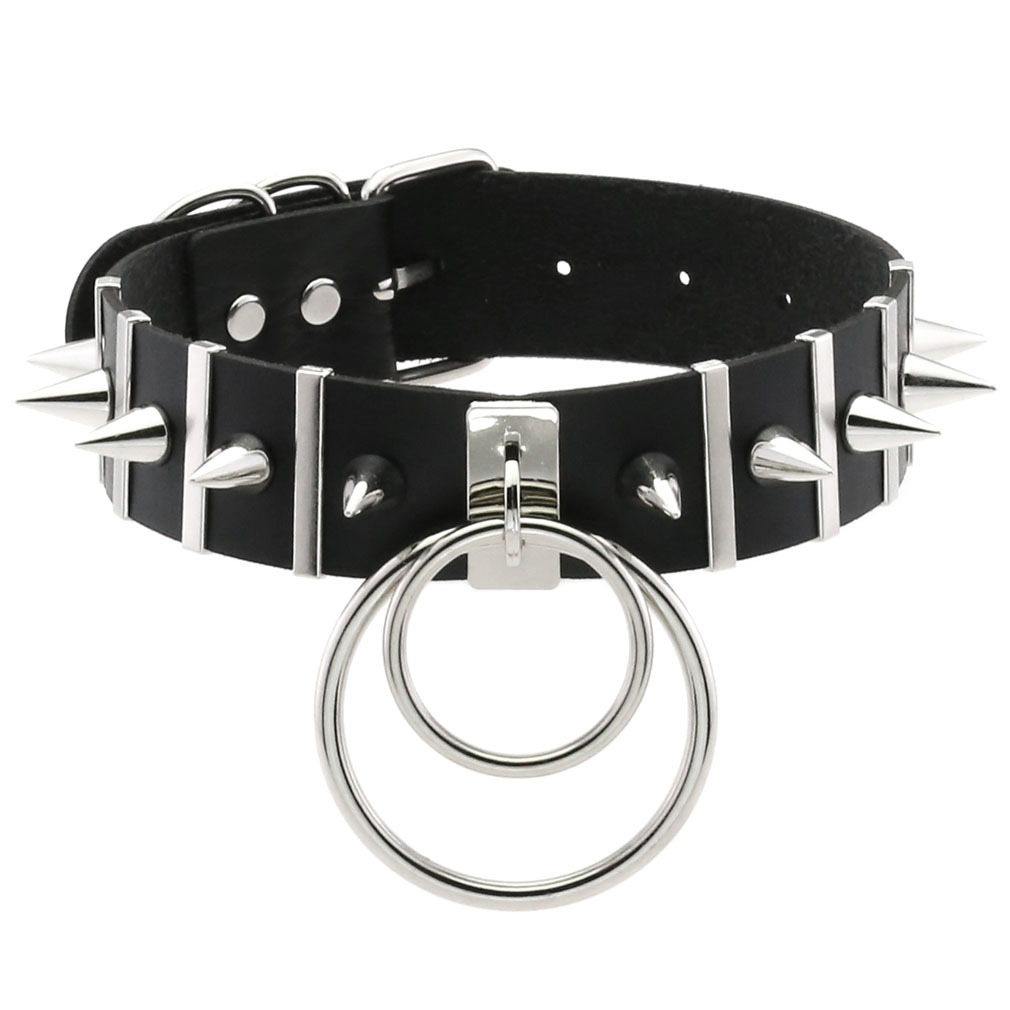 Gargantilha de espinhos grande - Women'S Emo Accessories avaliação e preço