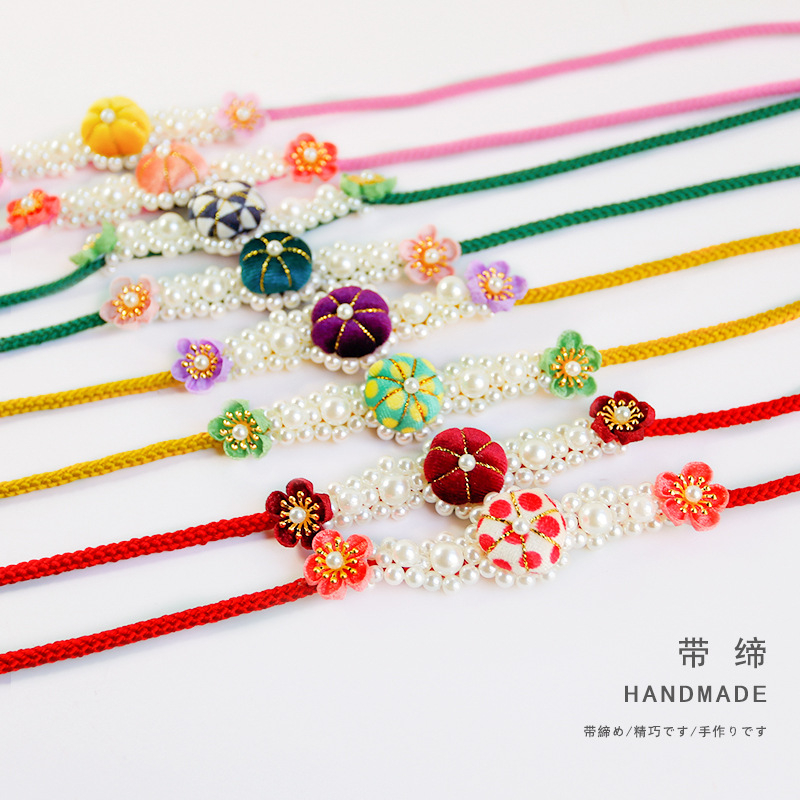 Cordão Obijime Japonês Artesan - Women'S Kimono Accessories avaliação e preço