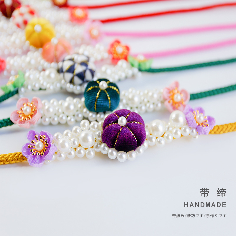 Cordão Obijime Japonês Artesan - Women'S Kimono Accessories avaliação e preço